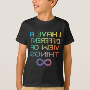 Camiseta Consciência Autista Que Eu Tenho Uma Visão Diferen