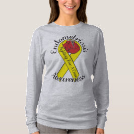 Camiseta CONSCIÊNCIA Bella da ENDOMETRIOSE+Camisa das