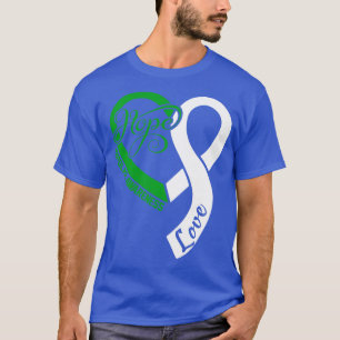 Camiseta Consciência Bipolar Pessoas Adoram Fita Coração Fe
