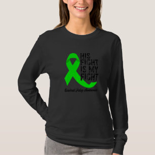 Camiseta Consciência Cerebral Sua Luta É Minha Bra De Luta