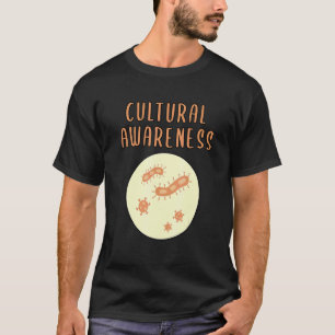 Camiseta Consciência Cultural Microbiologia Virologia Ciênc