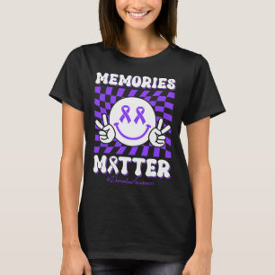 Camiseta Consciência da Demência Memórias Problema Heimerhe