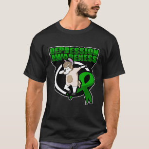 Camiseta Consciência da Depressão Apoio à Saúde Mental Lham