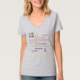 Camiseta Consciência da doença de Alzheimer