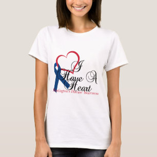 Camiseta Consciência da doença de Huntington da fita de