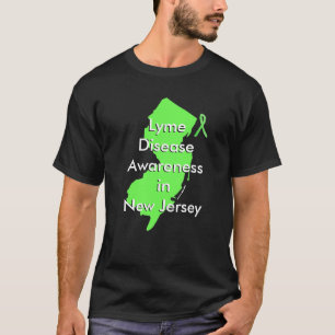 Camiseta Consciência da doença de Lyme em New-jersey