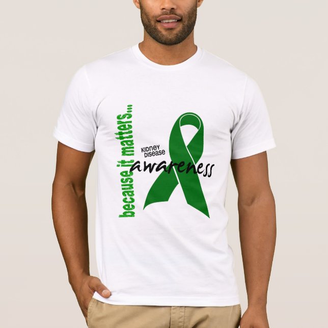 Camiseta Consciência da doença renal (Frente)
