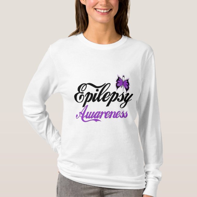 Camiseta Consciência da epilepsia (Frente)