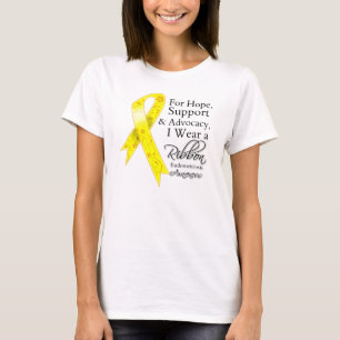 Camiseta Consciência da esperança do apoio da endometrios
