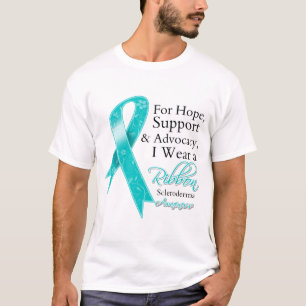 Camiseta Consciência da esperança do apoio do Scleroderma
