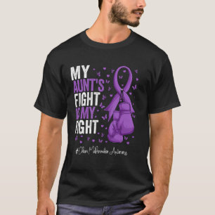 Camiseta Consciência da malformação da tia Chiari, Roxo