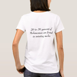 Camiseta Consciência da melanoma