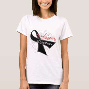 Camiseta Consciência da melanoma da fita de rolo