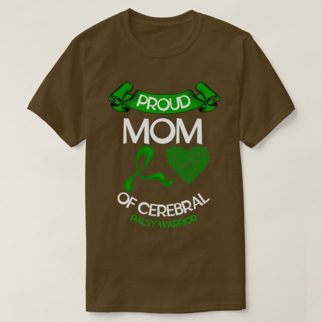 Camiseta consciência da paralisia cerebral (Frente do Design)