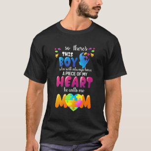 Camiseta Consciência da Paternidade no Autismo Ele Me Chama