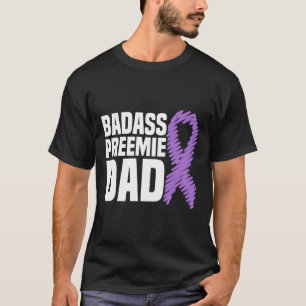 Camiseta Consciência da pré-maturidade de Badass Preemie Pa