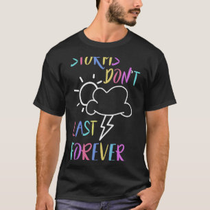 Camiseta Consciência da saúde Tempestades de aspas do Arco-