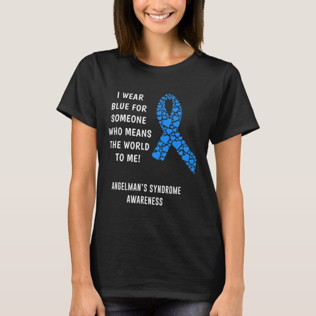 Camiseta Consciência da Síndrome de Angelman (Frente)