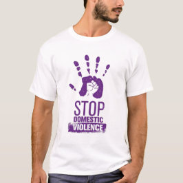 Camiseta Consciência da violência doméstica