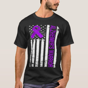 Camiseta Consciência de Guerreiro - Usa Bandeira Fita Roxa