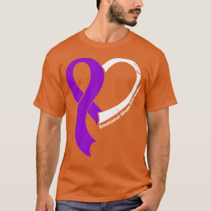 Camiseta Consciência do abuso emocional Pessoas adoram fita