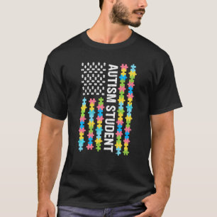Camiseta Consciência do Aluno Autista Eu Sou Um Professor O