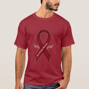Camiseta Consciência do aneurisma do cérebro