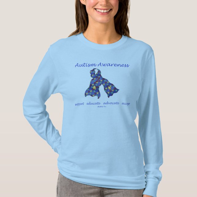 Camiseta Consciência do autismo (Frente)