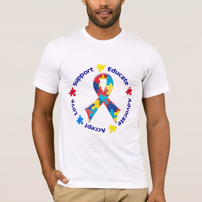 Camiseta Consciência do autismo (Frente)