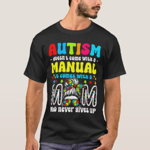 Camiseta Consciência do Autismo 2025 não vem com um manual