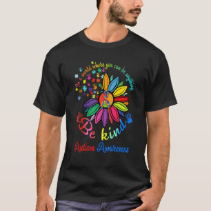 Camiseta Consciência do Autismo Aceitação Criança Qualquer
