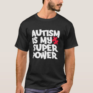Camiseta Consciência do Autismo - Autismo É Meu Superpoder