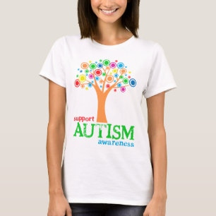 Camiseta Consciência do autismo do apoio