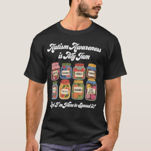 Camiseta Consciência do Autismo é Minha Paixão Saúde Mental
