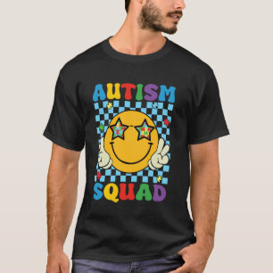 Camiseta Consciência do Autismo Equipe de Apoio Sorriso Fac