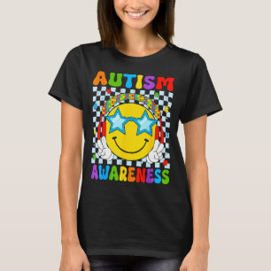 Camiseta Consciência do autismo equipe de autismo suporte d