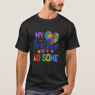 Camiseta Consciência do Autismo Esquadrão de Apoio meninos