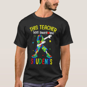 Camiseta Consciência do Autismo ESTE PROFESSOR TEM ALUNOS I