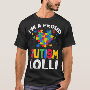 Camiseta Consciência do Autismo Família Correspondente Eu S