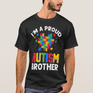 Camiseta Consciência do Autismo Família Correspondente Eu S
