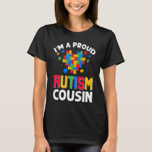 Camiseta Consciência do Autismo Família Correspondente Sou 