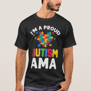 Camiseta Consciência do Autismo Família Correspondente Sou 