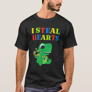 Camiseta Consciência do Autismo Filho Filha Autista Eu Roub