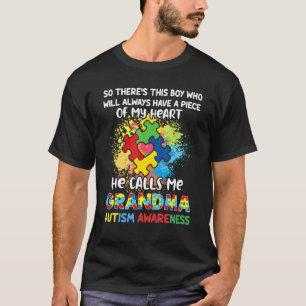 Camiseta Consciência do Autismo Menino Autista Conquista Me