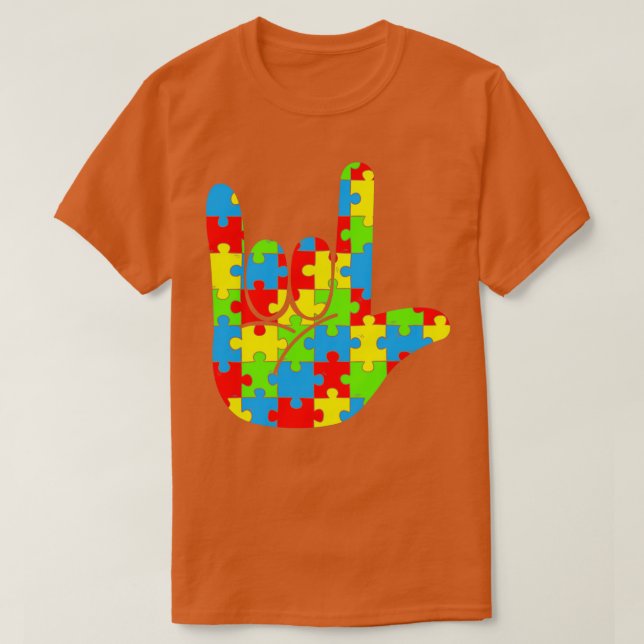 Camiseta Consciência do Autismo Mês 4 (Frente do Design)