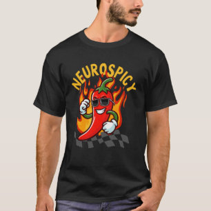 Camiseta Consciência do Autismo Neurospicy Espectro TDAH Ne