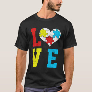 Camiseta Consciência do Autismo ORGULHO Amor Orgulho Asperg