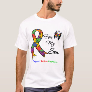 Camiseta Consciência do autismo para meu filho