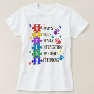 Camiseta Consciência do Autismo Sempre Exclusiva