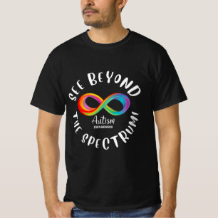 Camiseta Consciência do autismo - veja além do espectro